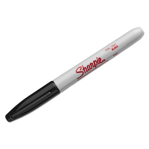 Newell Brands Sharpie® 652-13601 Industrial Fine Marker, 1 mm Tip, Fine, Black