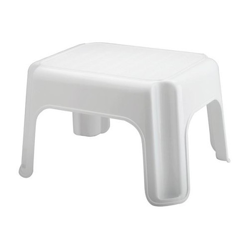 Newell Brands Rubbermaid® FG420087WHT Step Stool, 20.1 in Overall Height