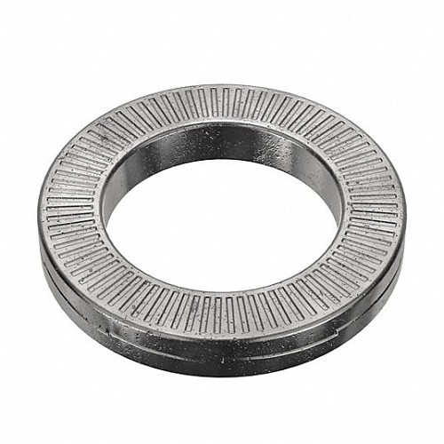 Nord-Lock 1244 Lock Washer, Metric, 10 mm Nominal, Nord, Zinc Plated
