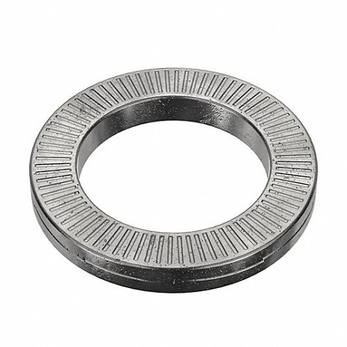 Nord-Lock 1262 Lock Washer, Metric, 12 mm Nominal, Nord, Zinc Plated