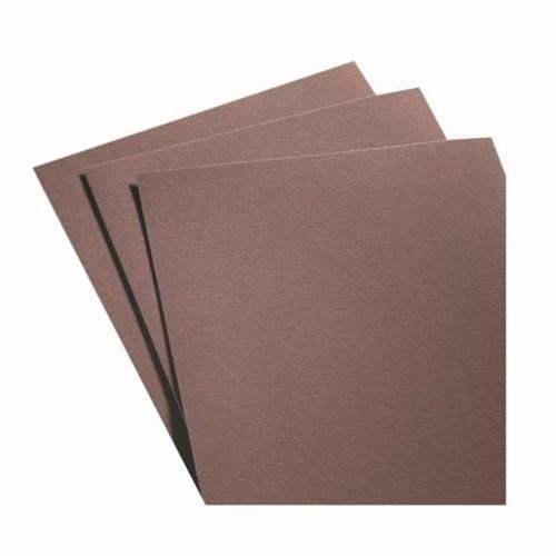 Norton® Metalite® 66261126340 K225 Coated Abrasive Sheet, 11 in L x 9 in W, P80 Grit, Coarse Grade, Aluminum Oxide Abrasive, Cotton Backing