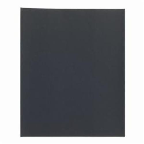 Norton® Black Ice™ 66261139382 T214 Coated Sandpaper Sheet, 11 in L x 9 in W, P800 Grit, Ultra Fine Grade, Aluminum Oxide Abrasive, Paper Backing