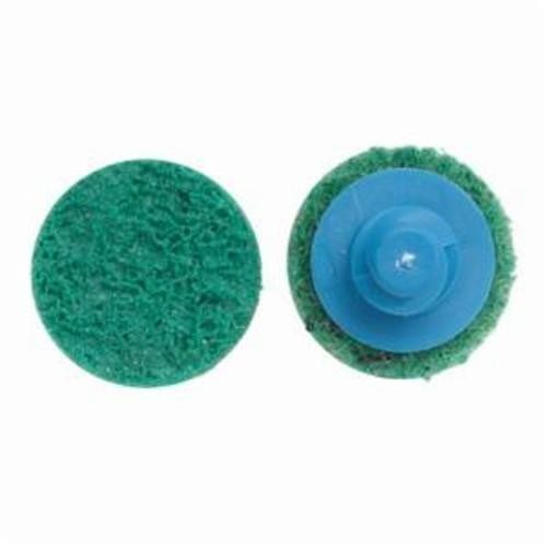 Norton® Vortex® Rapid Prep™ 66623325038 Non-Woven Abrasive Quick-Change Disc, 3 in Dia, 120 Grit, Fine Grade, Aluminum Oxide Abrasive, Type TR (Type III) Attachment