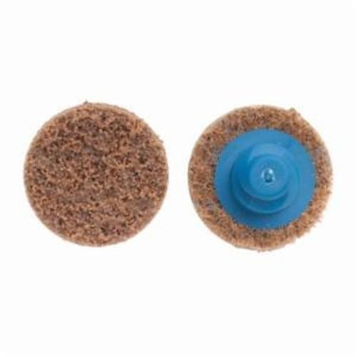Norton® Vortex® Rapid Prep™ 66623335417 Non-Woven Abrasive Quick-Change Disc, 3 in Dia, 50 Grit, Coarse Grade, Aluminum Oxide Abrasive, Type TR (Type III) Attachment