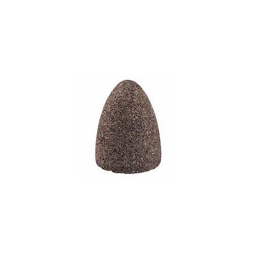 Norton Saint Gobain CARBORUNDUM 05539509136 Plug, 1-1/2 in Maximum Dia, 24 Grit, R Grade, Aluminum Oxide Abrasive