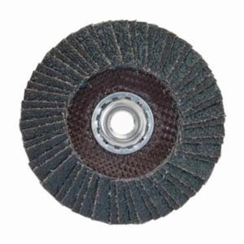 Norton Saint Gobain Norton® 66254472656 Flap Disc, 4-1/2 in Disc Dia, 60 Grit, Coarse Grade, Zirconia Alumina Abrasive