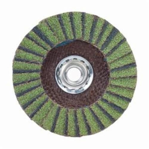 Norton Saint Gobain Norton® 66623399068 Flap Disc, 7 in Disc Dia, 60 Grit, Coarse Grade, Zirconia Alumina Abrasive