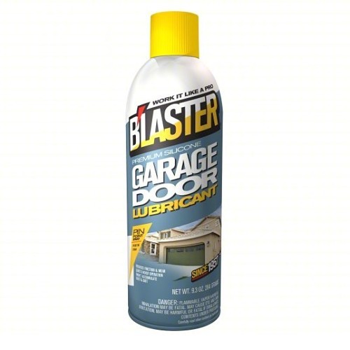 Blaster 108-16-GDL Premium Silicone Garage Door Lubricant, 9.3 oz, Can, Gas/Pressurized Liquid, Colorless, 0 to 120 deg F