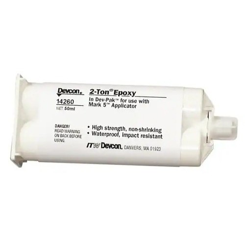 ITW Polymers Adhesives Devcon® 230-14260 Epoxy, 50 mL, Liquid, Clear/White