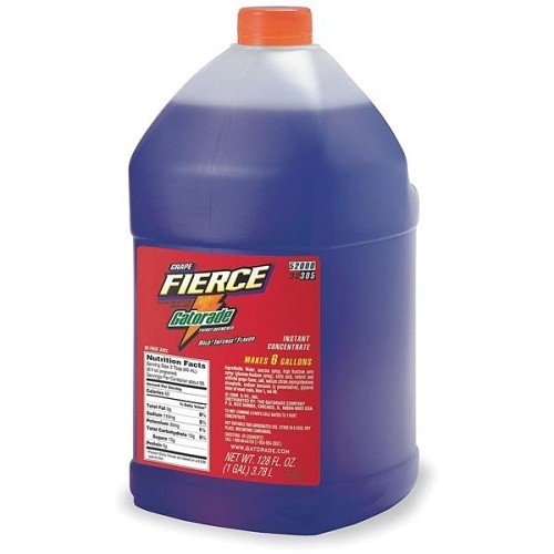 Gatorade® 308-33305 Concentrate, 1 gal, Jug, Fierce Grape Flavor, Liquid