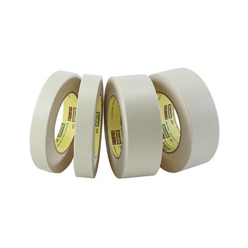 Masking Tape, 55 m Length, 24 mm Width, Natural