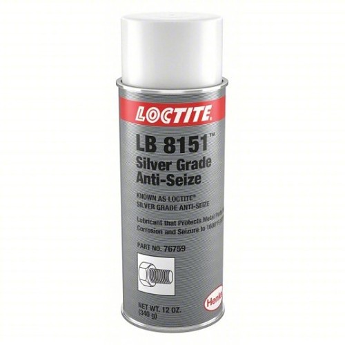 Henkel Loctite® 442-135541 Anti-Seize Lubricant, 12 oz, Aerosol Can, Liquid, Silver, 0.77 Specific Gravity