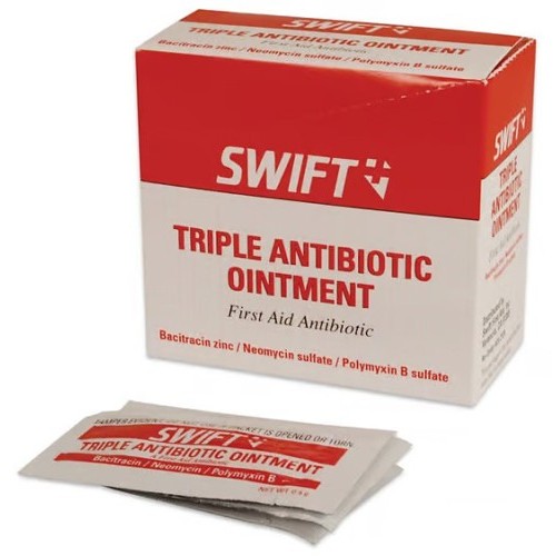 Honeywell Safety North® 714-232124 Triple Antibiotic Cream, Foil Packs, 20/Box