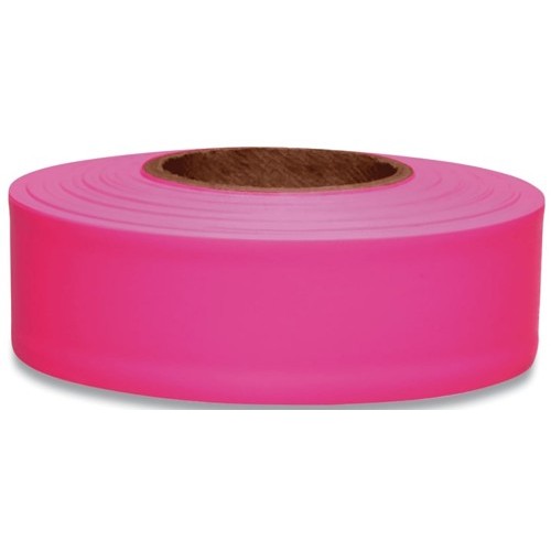 ORS® 764-TFOG Flagging Tape, Purple, 300 ft Length, 1-3/16 in Width, PVC