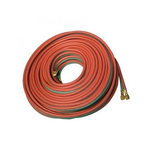 LB504 Welding Hose, 9/16-18 Nominal, 50 ft Length, 200 psi Working, Synthetic Rubber