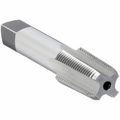 OSG 1312900 Pipe Tap, 0 deg Helix Angle, 3/8-18 in