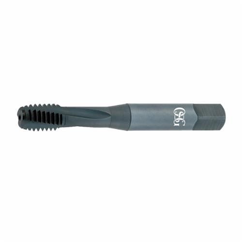 EXOTAP® 1752608 313 High Performance Spiral Flute Tap, Right Hand Cutting, 1/4-20 Thread, H3 Thread Limit, Semi-Bottoming Chamfer, Right Hand Flute Direction, 3 Flutes, V Coated, VC-10
