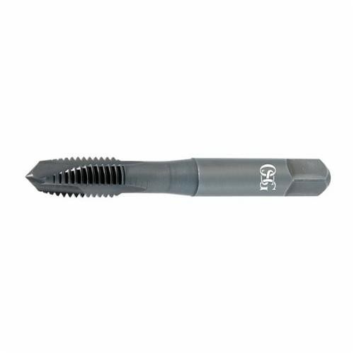 EXOTAP® VA-3® 1731001 300 High Performance Spiral Point Tap, Right Hand Cutting, 3/8-16 Thread, H3 Thread Limit, Plug Chamfer, 3 Flutes, Steam Oxide, HSS-E