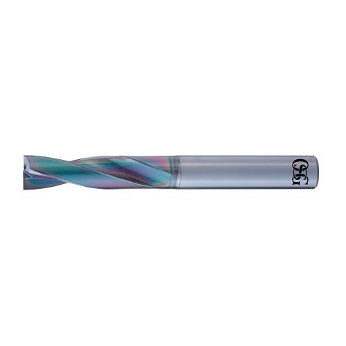 OSG A Brand® ADFO 3334442 5720 Advanced Performance Flat Stub Length Screw Machine Drill Bit With Through Coolant, 15.1 mm Drill - Metric, 0.5945 in Drill - Decimal Inch, Carbide, EgiAs Coated