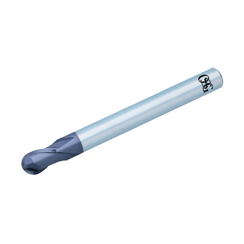 OSG EXOCARB® WXS® 44100211 Ball Nose End Mill, 1/16 in Cutting Dia, 1/16 in Maximum Depth of Cut, Carbide