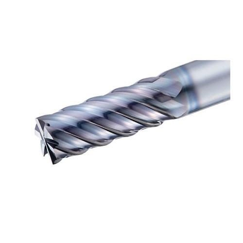 OSG A Brand® AE-MS-H 84400823 Square End Mill, 1/4 in Cutter Dia, 5/8 in Length of Cut, 6 Flutes, 1/4 in Shank Dia, 2-1/2 in Overall Length, Durorey