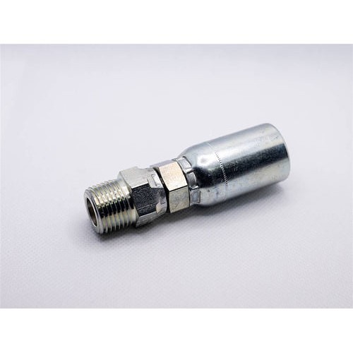 Hydraulic Hose End Fitting, 1/4 in Nominal