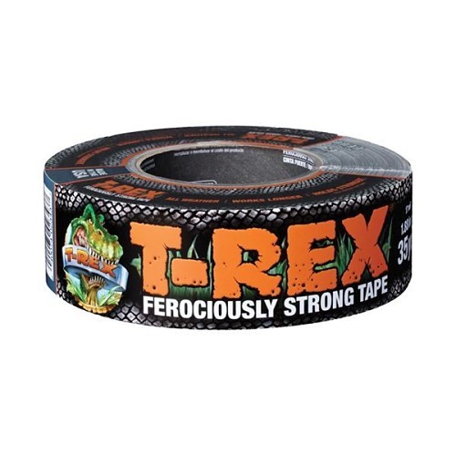 Duct Tape, 35 yd Length, 1.88 in Width, 17 mil Thickness, rubber Adhesive, Cloth Backing, Gunmetal Gray