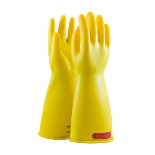 PIP® 170-0-14/10 Electrical Gloves, X-Large, #10, Yellow, 14 in Length