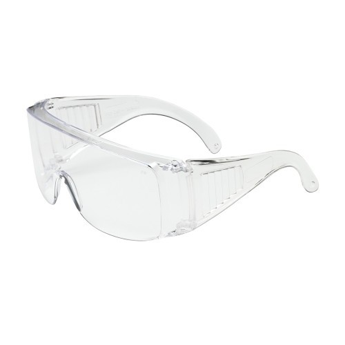 PIP® 250-99-0900 Safety Glasses, Anti-Scratch Lens Coating, Clear Lens, Over-The-Glass, Polycarbonate Lens