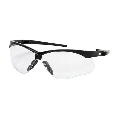 PIP® 250-AN-11115 Safety Glasses, Anti-Fog, Anti-Scratch Lens Coating, Clear Lens, Black Frame, Specifications Met: ANSI Z87.1-2015, Universal