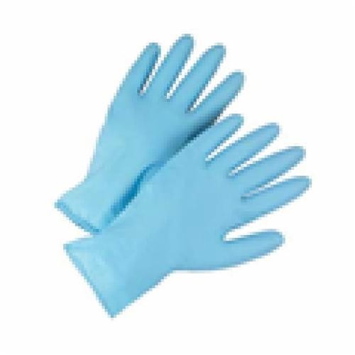 PIP® West Chester Gear 2950XL Disposable Gloves, X-Large, #10, Nitrile Foam, Blue, 11-1/8 in Length, Powder-Free Powder Style, 8 mil Thickness, Industrial Grade Application Type, Ambidextrous Hand, Nitrile Foam Palm