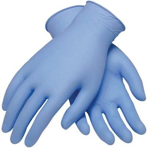 PIP® Ambi-dex® 63-332PFXL Disposable Gloves, X-Large, #10, Nitrile, Blue, 9.4 in Length, Non-Powdered, 5 mil Thickness, Left and Right Hand