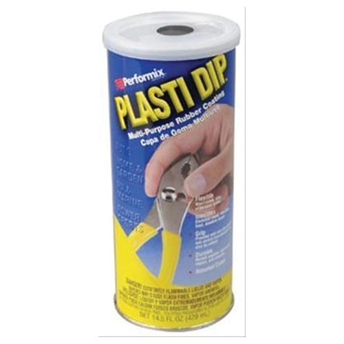 PLASTI DIP® 11603-6 Rubber Coating, 14.5 oz, Liquid, Black, 5 - 10 sq-ft/can Coverage, 30 min Curing