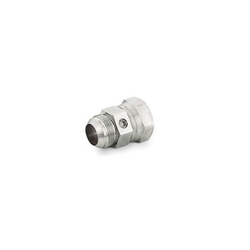 Parker Hannifin Seal-Lok Triple-Lok 10-4LOHL6G5TP-S Hydraulic Tee, 5/8 in x 5/8 in x 7/16-20 Nominal, Male O-Ring Face Seal x Female O-ring Face Seal Swivel x Female SAE-ORB, Steel