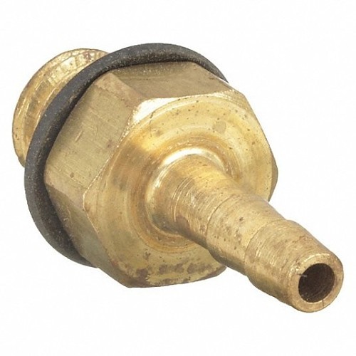 Parker Hannifin Parker® 27-1 Male Connector, Barbed Connector, 1/8 in Nominal, Brass