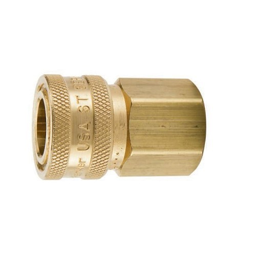 Parker Hannifin Parker® SST-2 Hydraulic Coupling, 1/4 in Nominal, FNPT, Stainless Steel