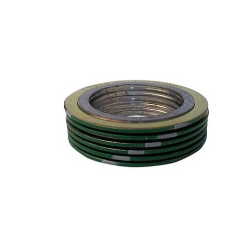 Perfect Packings and Seals SCSIB010LSI Pipe Gasket, 1 in Nominal, 1 in Inside Diameter, Graphite/316L Stainless Steel