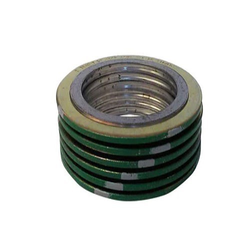 Perfect Packings and Seals SCSIB100ESI Pipe Gasket, 10 in Nominal, 10-14/25 in Inside Diameter, 14-1/4 in Outside Diameter, 0.131 in Thickness, Graphite/316 Stainless Steel