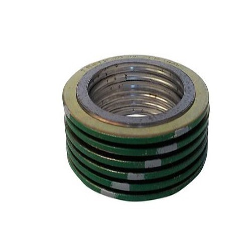 Perfect Packings and Seals SCSIB120ESI Pipe Gasket, 12 in Nominal, 12 in Inside Diameter, Graphite/316 Stainless Steel