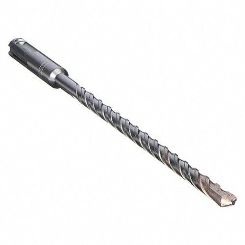 Powers® DW5471 Masonry Drill Bit, 5/8 in Diameter, 10 in Overall Length, High Impact Carbide Tipped, Uncoated Bright, 8 in Cutting Depth