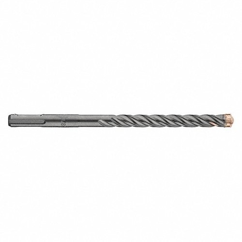 Powers® DW5527 Masonry Drill Bit, 3/8 in Diameter, 6-1/2 in Overall Length, High Impact Carbide Tipped, Uncoated Bright, 4 in Cutting Depth