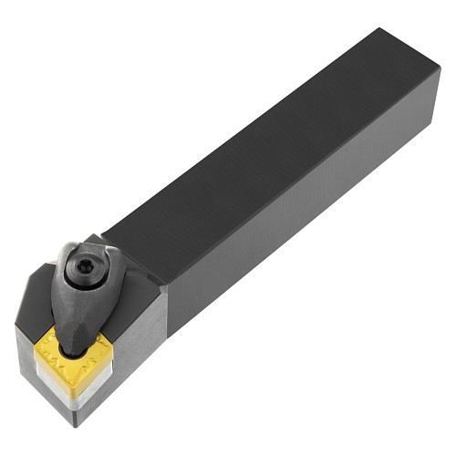 Pramet 6788556 Indexable Turning Tool Holder, DCLN Tool Holder, CN.. 32. Insert, Right Hand Cutting, 3/4 in H x 3/4 in W Shank, 95 deg Lead Angle, -6 deg Orthogonal Rake, 5 in OAL