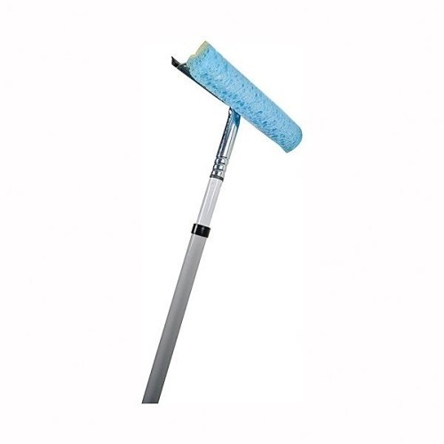 Quickie 004 Window Washer Squeegee, 12 in Length, Rubber Blade