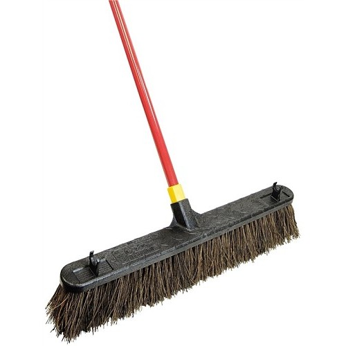 Quickie 0388298 Push Broom, 24 in Sweep, Polymer Bristle