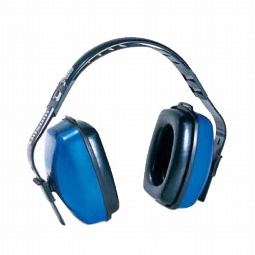 R3 Safety® 1010926 Ear Muff, 27 dB Noise Reduction Rating, Blue, head Band Position