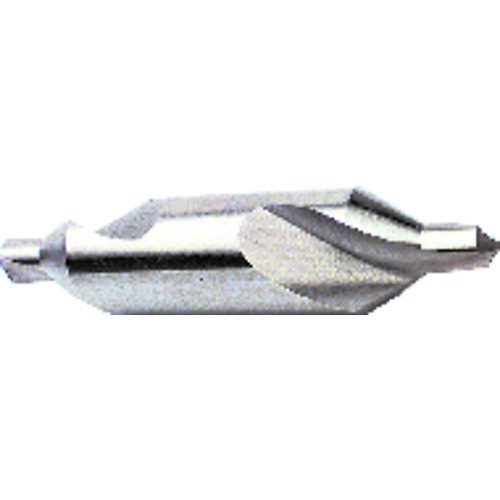 AV403 Combined Drill and Countersink, #3 Drill Size - Wire, 1/4 in Drill Size - Fraction, 0.25 in Drill Size - Decimal Inch, 60 deg Included Angle, 60 deg Point, High Speed Steel