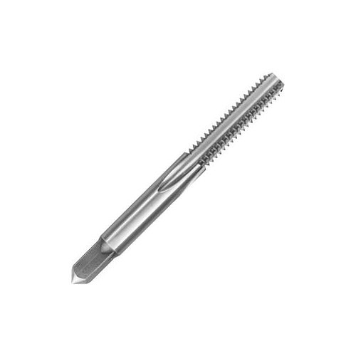 REGAL 029146AS Hand Tap, Left Hand Cutting, M8 x 1.5 mm, D6, Plug Chamfer, 4 Flutes, Bright, High Speed Steel