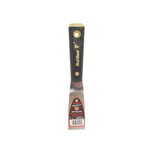 Red Devil® 630-4201 Putty Knife, 1-1/4 in Blade Width, Stiff Blade Flexibility