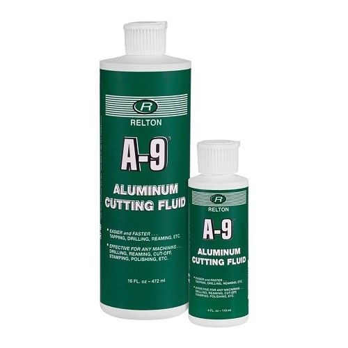 Relton A-9® 04Z-A9 Aluminum Cutting Fluid, 4 oz Bottle, Petroleum, Oil, Light Green