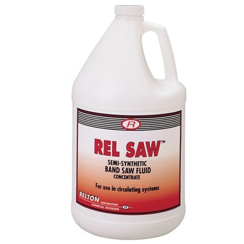 Relton Rel-Saw™ 05G-RS Semi-Synthetic Sawing Fluid, 5 gal Pail, Slight, Liquid, Amber